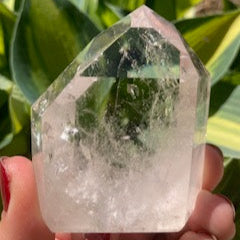 Clear Quartz Polished Point - A Grade