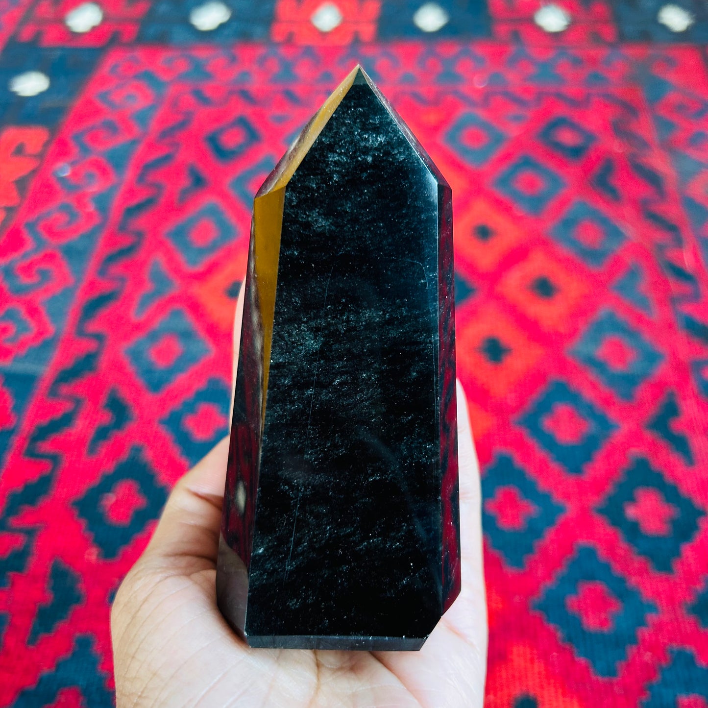Black Obsidian Polished Points