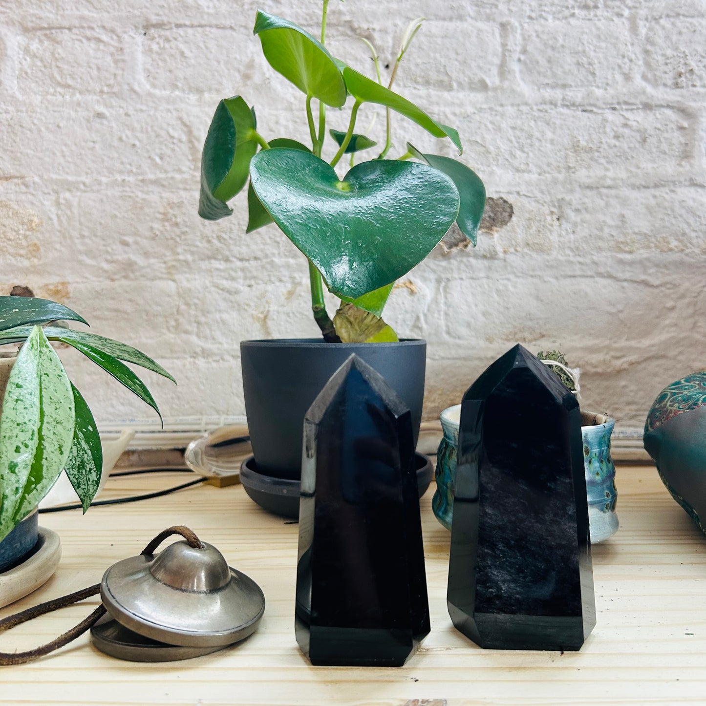 Black Obsidian Polished Points