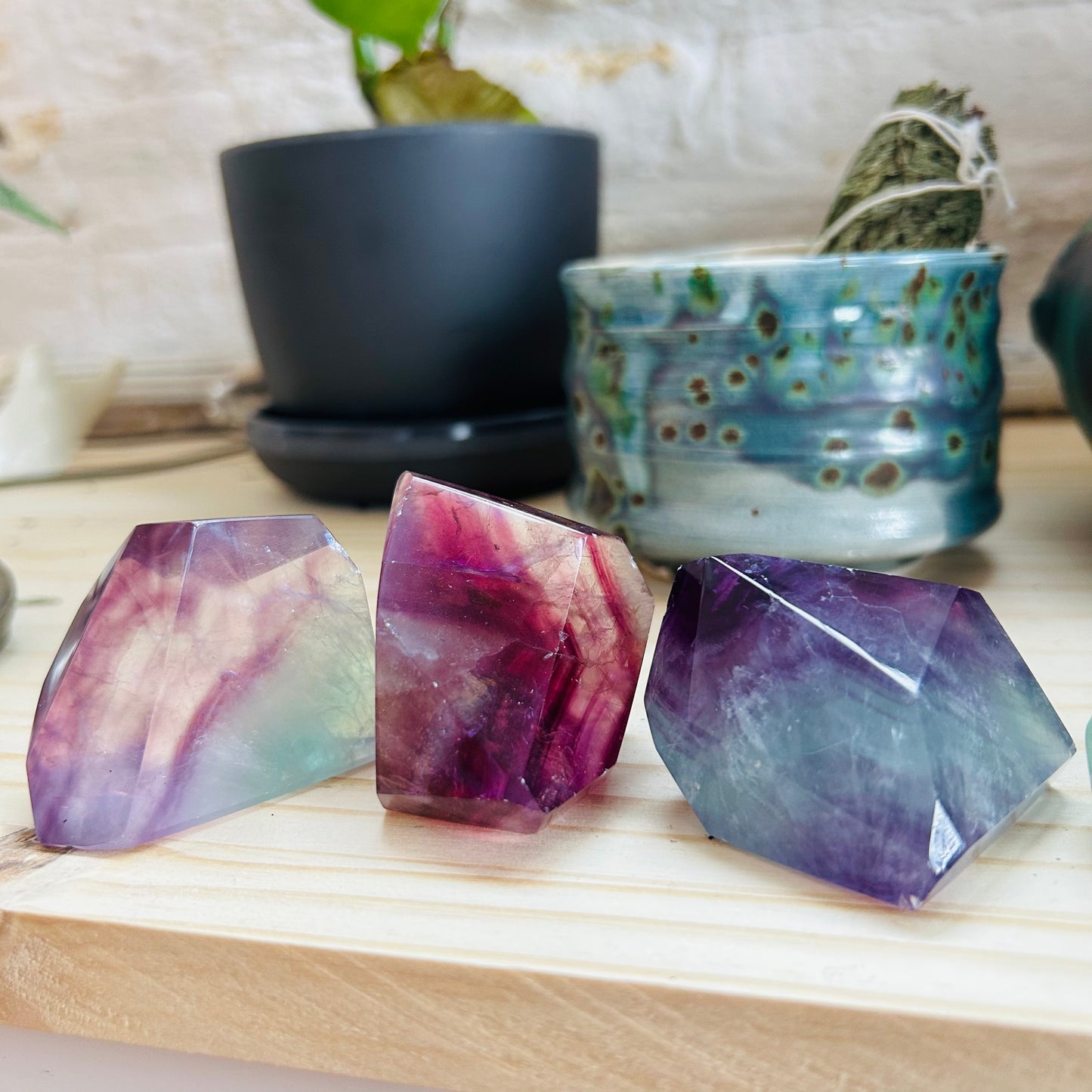 Fluorite Polished Freeform