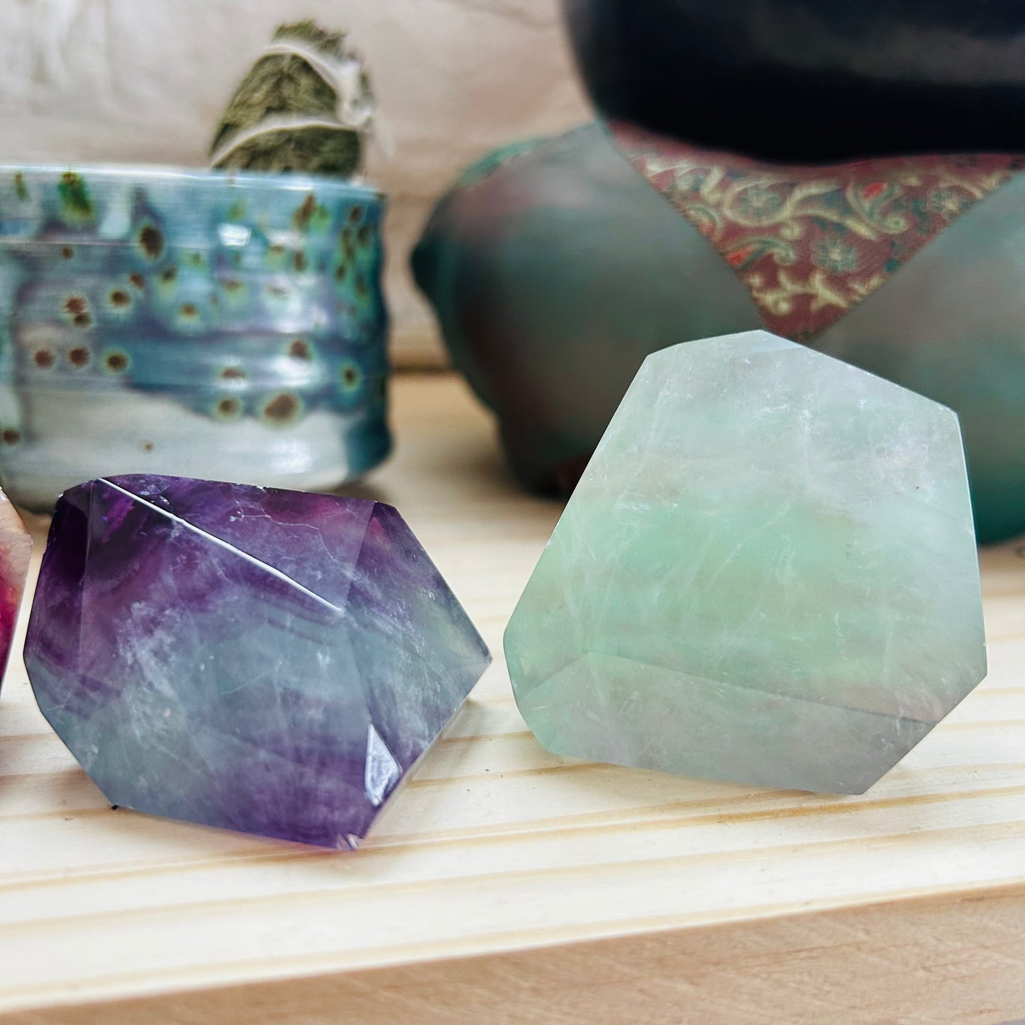 Fluorite Polished Freeform