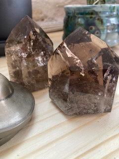 Smoky Quartz Polished Point