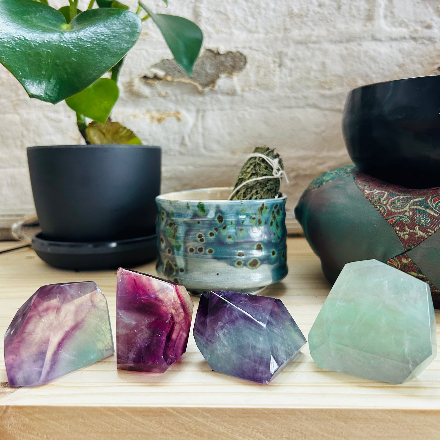 Fluorite Polished Freeform