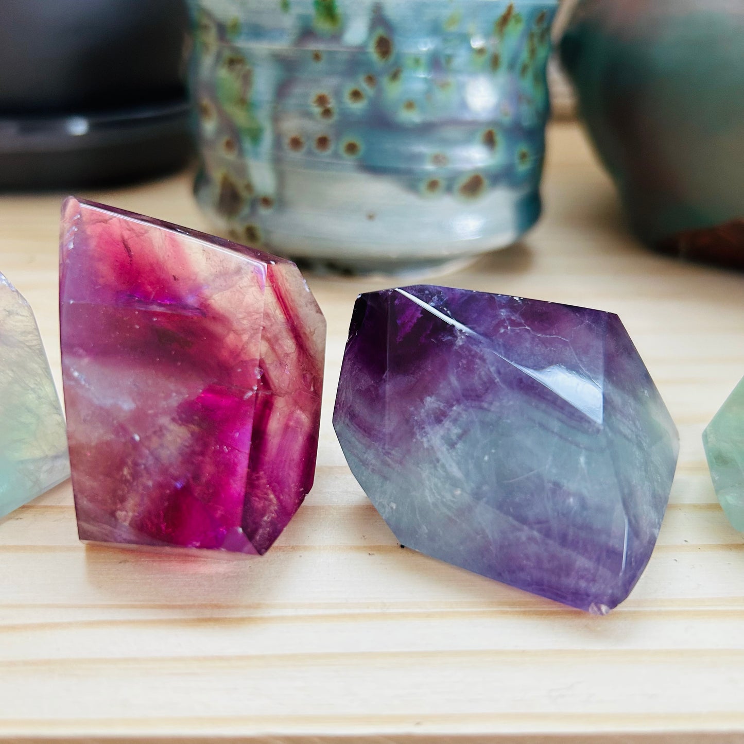 Fluorite Polished Freeform